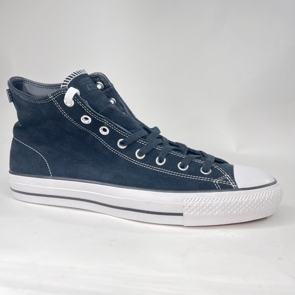 Converse CTAS Pro Shoe Suede High Top Black/White Size 13 159573C
